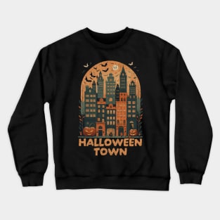 halloweentown - town scary Crewneck Sweatshirt